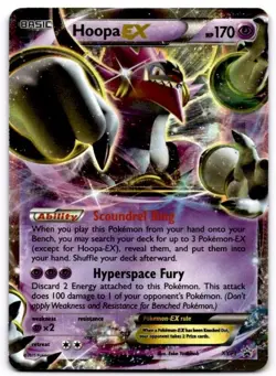 Hoopa EX XY71 Holo Promo XY Promo Pokemon Holo Near Mint - Image 1