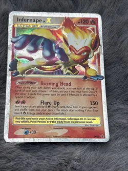 Pokemon TCG Infernape Lv. X DP10 Black Star Promo Dp47 Lightly - Image 1