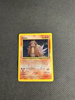 Pokemon TCG Entei 6/64 Neo Revelation Holo Rare HP - Image 3