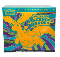 Pokemon Ascended Heroes ETB TCG Mega Evolution Elite Trainer Box Factory Sealed - Image 1