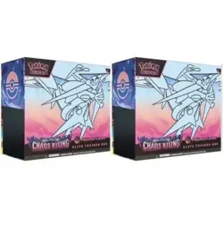 Chaos Rising Pokemon Center ETB Elite Trainer Box x2 **PRESALE** - Image 1