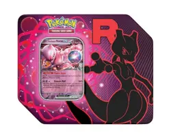 Pokemon Team Rocket MewTwo Tin New Sealed Destined Rivals-Ships in 2 Weeks - Image 1