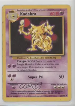 Kadabra Spanish Pokemon Base Set #32 1999 READ - Image 1