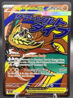 Mega Hawlucha ex 268/217 Mega Attack Rare Ascended Heroes Pokemon TCG NM MA 2026 - Image 1
