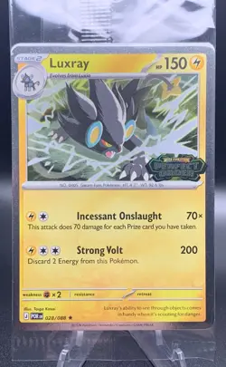 Pokemon Luxray 028/088 Perfect Order Best Buy Stamped Promo Sealed NM Mint - Image 1
