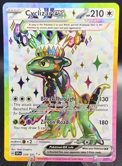 Cyclizar ex 228/191 Ultra Rare Full Art - Pokemon TCG Surging Sparks NM/M - Image 1