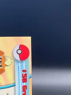 2000 Topps Chrome Growlithe #58 Rare LP - Pokemon TV Animation Series 1 - Image 3