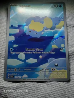 Pokemon TCG - S&V - Surging Sparks - Spheal 199/191 - Illustration Rare - NM - Image 2