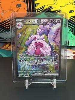 Pokemon TCG Tinkaton EX 262/193 Full Art Ultra Rare Paldea Evolved Mint - Image 1