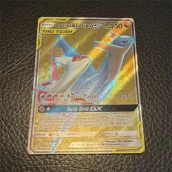 Pokemon TCG Latias & Latios GX TAG TEAM Full Art Holo UR English 169/181 - Image 1