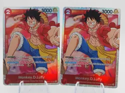 2x One Piece Monkey.D.Luffy Romance Dawn OP01-024 - Image 1