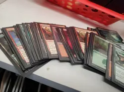 Magic: the Gatherings Mixed Card Lot, 2 Incomplete Decks, Dice And Extra Sleeve 885485820370 - Image 4