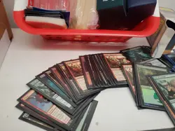 Magic: the Gatherings Mixed Card Lot, 2 Incomplete Decks, Dice And Extra Sleeve 885485820370 - Image 5