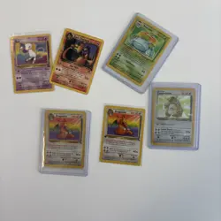 Vintage Pokemon Cards Hp/damaged - Image 1