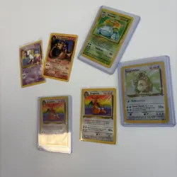 Vintage Pokemon Cards Hp/damaged - Image 2