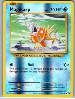 Magikarp 33/108 Reverse Holo XY - Evolutions - Pokemon Card - NM - Image 1