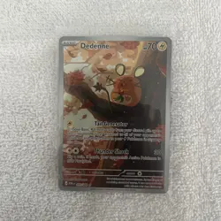 Pokemon TCG Dedenne Full Art Rare Card 093/088 English Perfect Order - Image 1