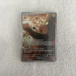 Pokemon TCG Dedenne Full Art Rare Card 093/088 English Perfect Order - Image 2
