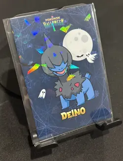 Rare Pokemon Halloween Full Art Deino Card Database Low Pop Card 🎃 - Image 1