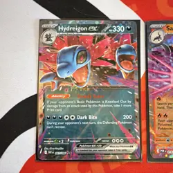 Pokemon EX Lot- Hydreigon, Salazzle, Lopunny, Heracross, Regirock - 5 Cards - NM - Image 2