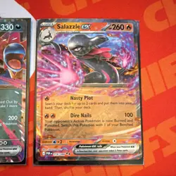 Pokemon EX Lot- Hydreigon, Salazzle, Lopunny, Heracross, Regirock - 5 Cards - NM - Image 3