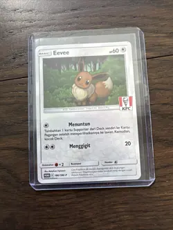 Lot Of 4 Leafeon Umbreon Eevee (Pokeball) Rare Halo and KFC Eevee Rare Mint Card - Image 3