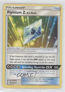 Flyinium Z: Air Slash Pokemon Sun & Moon Unified Minds #195 - Image 1
