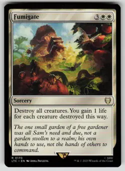 Fumigate Rare Commander: The Lord of the Rings 170 MTG NM - Image 1