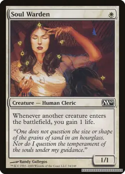 Soul Warden [M10 - 34] - MP [Normal] TCG MTG - Image 1