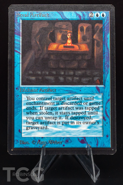 Steal Artifact - 1993 Magic the Gathering - Limited Edition Beta Regular - Image 1