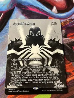 Opposition Agent (Borderless) Marvel Universe Eternal-Legal (19) Normal - MTG - Image 2