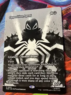 Opposition Agent (Borderless) Marvel Universe Eternal-Legal (19) Normal - MTG - Image 3