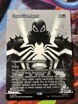 Opposition Agent (Borderless) Marvel Universe Eternal-Legal (19) Normal - MTG - Image 4
