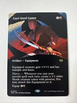 Cori-Steel Cutter (Borderless) Tarkir: Dragonstorm Regular - Image 1