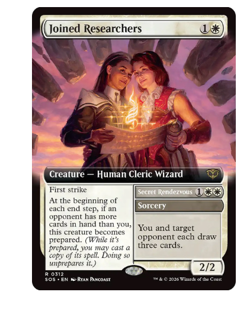 Joined Researchers - Extended Art Secrets of Strixhaven MTG - Image 1