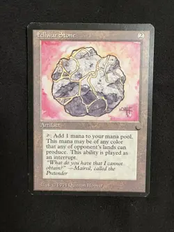 Magic the Gathering ~ MTG ~ 1x Fellwar Stone ~ MP ~ THE DARK - Image 1