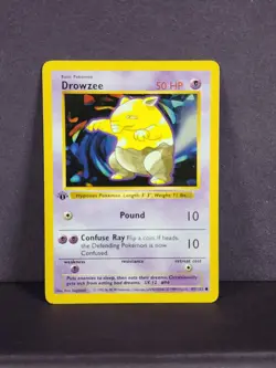 Pokemon TCG Drowzee 049/102 Base Set Shadowless 1st Edition LP - FAST SHIPPING - Image 2