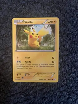 Pokemon Pikachu TCG Breakthrough Card 48/162 Regular Common - Image 1