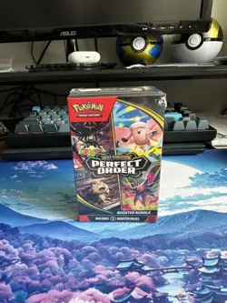 Pokemon TCG: Mega Evolution - Perfect Order - Booster Bundle. Brand New & Sealed - Image 1