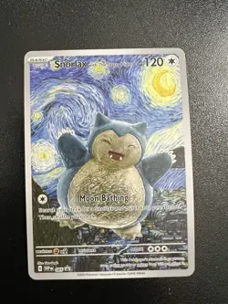 *CUSTOM FAN ART* Pokemon Van Gogh Starry Night Complete Set! (18) - Image 4