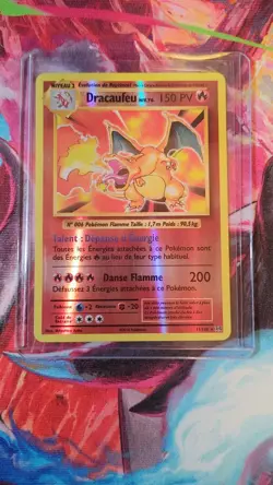 2016 POKEMON XY EVOLUTIONS #11/108 CHARIZARD REVERSE HOLO French - Image 1