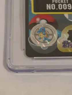 CGC 10 Blastoise Sealdass Prism #9 1998 Pokemon Kamex Gem Mint POP 7 - Image 4