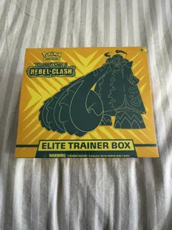 Pokemon Sword and Shield Rebel Clash Elite Trainer Box 820650807008 - Image 1