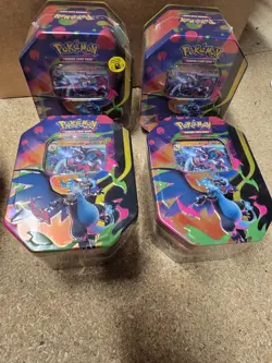 Pokemon Bundle x6 tins Mega Charizard ex Tin X & Y. x2 x 4 Sealed new - Image 3