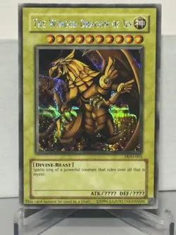 Yugioh - The Winged Dragon Of Ra - DOD-001 - Prismatic Secret Rare - Promo - LP - Image 1