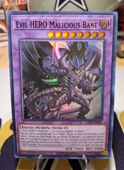Evil Hero Malicious Bane LDS3-EN033 Legendary Duelists: Season 3 1st Edition - Image 1