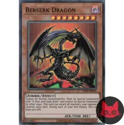 Yugioh Berserk Dragon DCR-EN019 Reprint Super Rare NM - Image 1