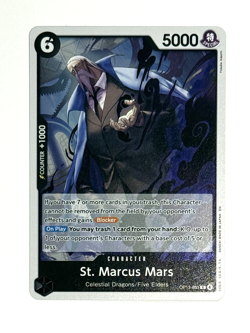 One Piece TCG St. Marcus Mars OP13-091 R Carrying On His Will - Image 1