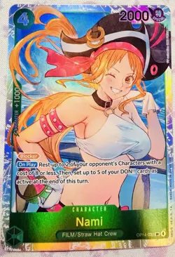 One Piece TCG: Nami OP14-031 SR Japanese Era - NM - Image 1
