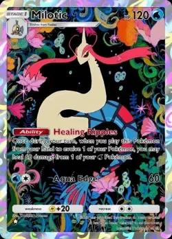 MILOTIC HOLO FULL ART POKEMON TCG POCKET READ DESCRIPTION - Image 1